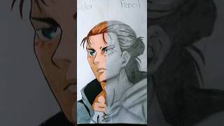 Drawing but 2 different styles✨Eren Yeager✨#shorts #youtubeshorts #viral