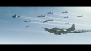 Masters Of The Air part 5: massive attack of Luftwaffe fighters 2/2, Egan down !