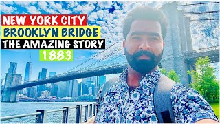 Brooklyn Bridge🌉 NYC 4K UHD | Inspirational Story Brooklyn Bridge Construction | World's Longest One