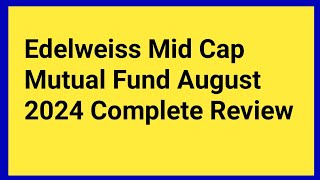 एक साल में दिया 23% का CAGR ? Mutual Funds For August 2024.