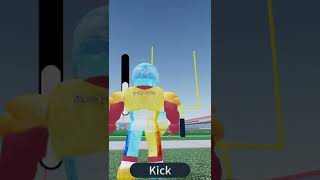 132 Yard Field Goal | Roblox #shorts