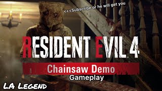 Resident evil 4 chainsaw demo is here