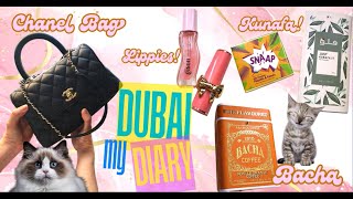 🌼 CHANEL COCO HANDLE BAG | Viral Pistachio Kunafa - Dubai Chocolate + Bacha Coffee | Dubai Moments 🧸