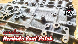 Cara Membuka Baut Patah || Mesin Kapal Nelayan || Mitsubishi PS.120