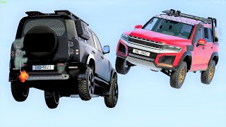 Epic High Speed Jumps & Crashes - BeamNG Drive Crashes