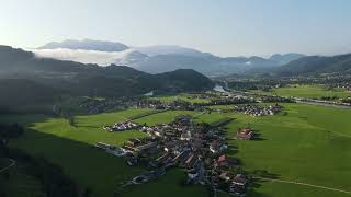 Impressionen Erl im Bezirk Kufstein/Tirol/Österreich 4k