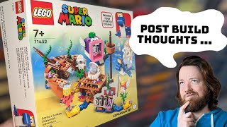 Lego Super Mario 71432: Dorrie's Sunken Shipwreck Adventure. Post build thoughts