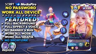 Script Skin Novaria Starlight Sugar Glaze No Password Mediafire | Full Effect & Voice - Latest Patch