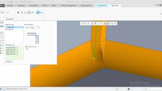 Convert a Cube to SheetMetal in Creo 5.0