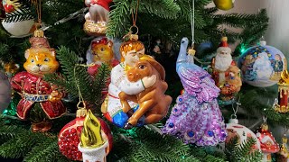 Елочная игрушка Иван и Конёк Горбунок / Производство XMAS TOYS / Christmas decoration