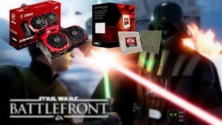 Star Wars Battlefront RX 470 4gb + Fx 6300 (stock) 1080p Ultra Gameplay