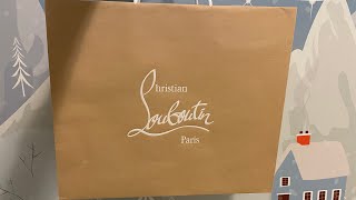 Christian Louboutin Unboxing Dec 2022 👠👠◼️◼️