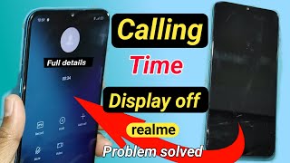 realme5 mobile display off calling problem solved Screen Off During Call ing time Display off Issue