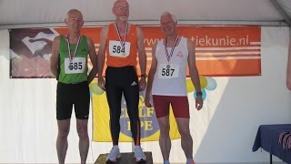 NK masters Atletiek 2013 Epe 100m M60 finale