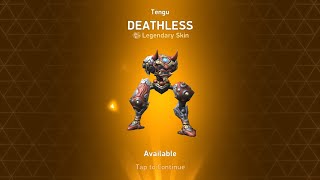 THE most OP match in mech arena + Tengu legendary skin Deathless.😱😱😱🔥🔥🔥💸👍