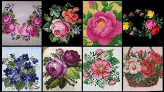 #1 Stunning & Elegant Cross stitch patterns/Charsuti Embroidery Design Ideas Hand made Embroidery