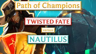 MY FIRST 10/10 DIFFICULTY Twisted Fate versus Nautilus in Legends of Runeterra Path of Champions