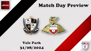 Match Preview | Port Vale vs Doncaster Rovers - 31.08.2024