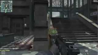 MW3 - Team Deathmatch - MP7+Knife=5 Kills!