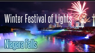 NIAGARA  FALLS WINTER LIGHTS FESTIVAL 2021