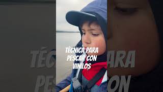 Técnica para Pescar con Vinilos 🎣 #pesca #pescador #fishing #fishingchile #regiondeloslagos #chiloe