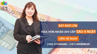 Khó tin: Visa Hôn nhân Úc cấp chỉ sau 4 ngày và câu chuyện phía sau | Di Trú IST | 0975346680