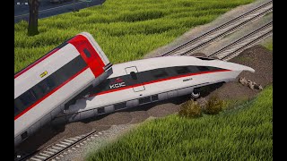 KECELAKAAN KERETA API CEPAT KCIC - INDONESIA HST GET CRASH BY COW PASSING WAY