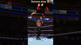 Jacob fatu Samown drop Roman Reigns ❤️‍🔥🔥☝️ #jacobfatu #trading #viralshort #shorts #wwe13fightclub