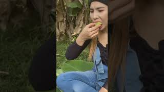 Spicy eating banana #asmr #mukbang #eating#spicyasmr