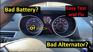 From Diagnosis to Repair: How to Test and Replace a Bad Alternator in a Hyundai Elantra