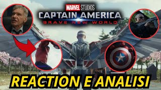 CAPTAIN AMERICA: Brave New World - REACTION + ANALISI del TRAILER