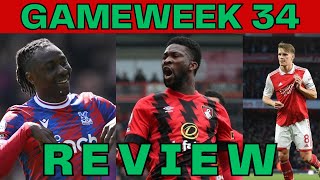 DJ SINCLAIRO Live: Arsenal Back To Winning Ways- Gameweek 34 Review