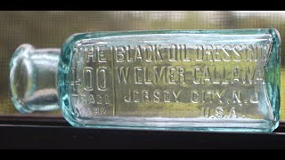 Black Oil Dressing / W.Elmer Callaway | Antique Bottle Stories