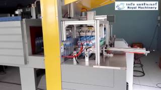 Automatic shrink packaging machine เครื่องแพ็คโหลระบบอัตโนมัติรุ่น ( CRM 12+)