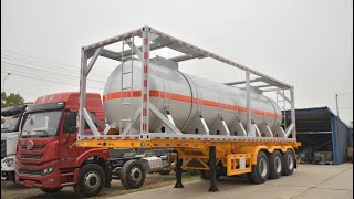 20Ft Pure Aluminum Nitric Acid Tank Container