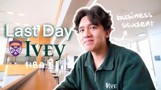 Last Day of Junior (3rd) Year | Ivey HBA1 day in my life VLOG