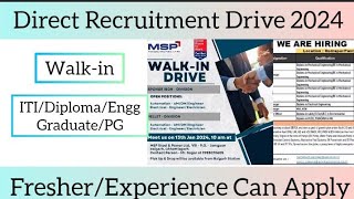 Latest Jobs Vacancy 2024 | Direct Walkin Jobs 2024 | ITI Jobs | Diploma Jobs | Engineering Jobs 2024