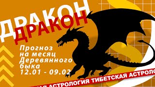 Прогноз на месяц деревянного быка для драконов. 12.01 - 09.02