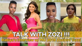 TALK WITH ZOZI || Rabiya and Zozi nagkamustahan via IG Live