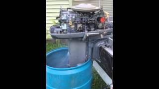 Evinrude 40 hp idle 1976