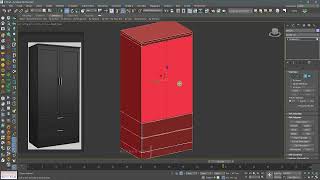 How to make Wardrobe cabinet in 3DS MAX | Wardrobe | Noorahnaim