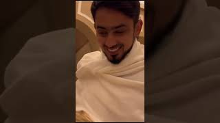 Adnan sheikh with his wife so greatful & blessed to visit haram Sharif #trendingshorts # viral