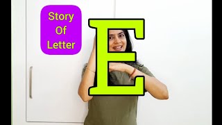 Story of Letter E  | story with 14 words starting from Letter E | phonic stories