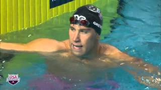 2015 Mutual of Omaha Duel in the Pool  100 Meters Backstoke WR   Matt Grevers