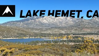 Camping, Fishing, and Off-Road at Lake Hemet, California