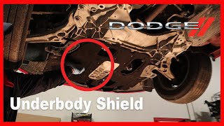 How to Remove Under Body Shield Dodge Dart