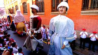 Iruñeko erraldoiak. Gigantes de Pamplona. 10 de julio. San Fermín. Iruñeko Gaiteroak.