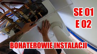 Bohaterowie Instalacji SE01 E02 Rehabilitacja Oskara. Instalacja gazowa