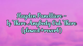 Hayden Panettiere - Is There Anybody Out There (slowed+reverb)