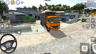 Truck Fuso Dump Lapor pak | Dump Truck Driving Gameplay video #game